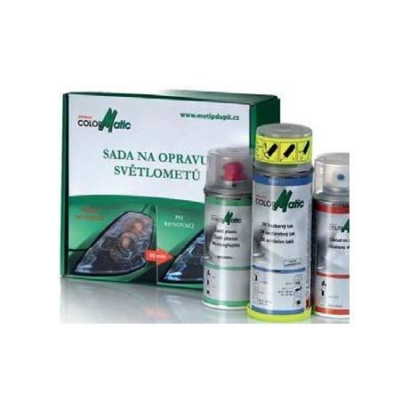 Sada na opravu světlometů