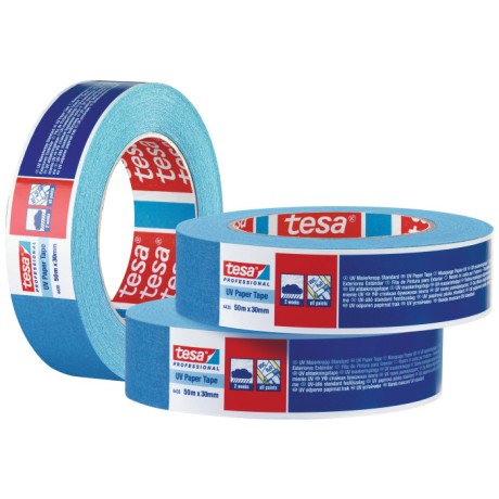 TESA 4435 2 týdny UV odolná maskovací páska modrá 50m