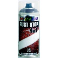 Přípravek Rust Stop 4 v 1 představuje aktivní ochranu proti korozi díky systému efektivní silné vrstvy nátěru – základ, ochrana proti korozi, barvivo a pojivo v jednom. 