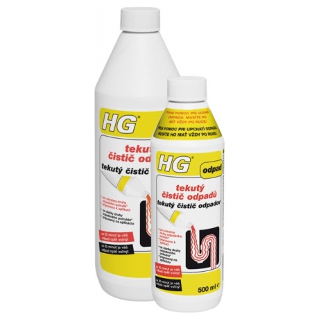 HG Kúpeľňa - tekutý čistič odpadov 1l