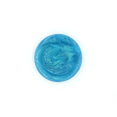 GPUR metalický pigment modrý tyrkysová perleťová 10 g