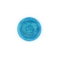 Metalický pigment modrý tyrkys