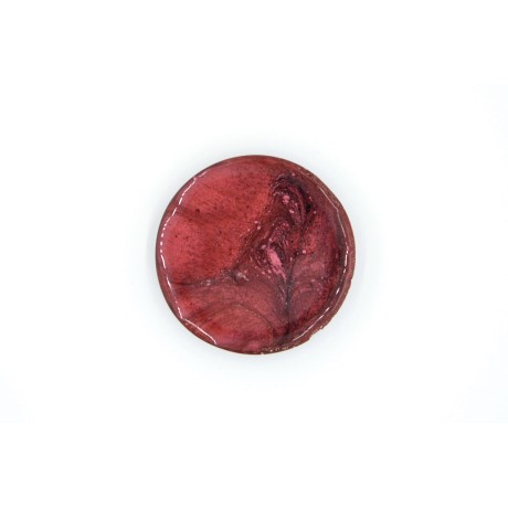 Metalický pigment bordó