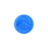 Modrý azúrový metalický pigment pro probarvení pryskyřic
