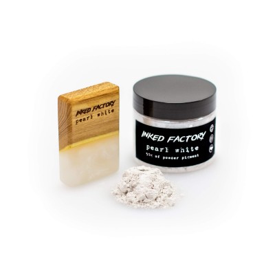 Inked Factory pigment Pearl White