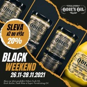 Odie's Black Weekend. Využijte speciálni akci na vyjímečné produkty Odie's Dark Oil, Odie's Dark Butter, Odie's Dark Wax a Odie's Super Penetrating Oil. @odiesoil @st.vol_resin_tables_slovakia