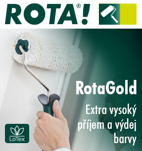 Válec na malováno Rota Gold - dokonalý pomocník