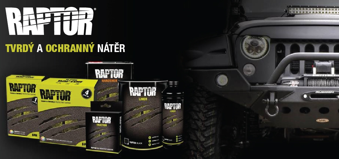 Raptor nátěr na auta